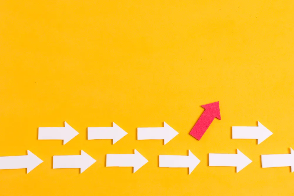 Illustration of A/B testing concept